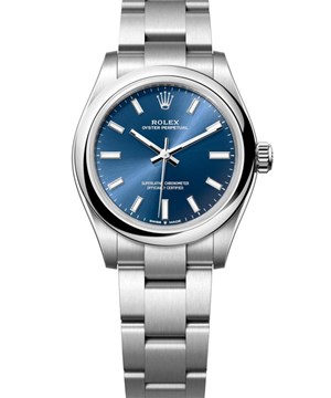 ROLEX OYSTER PERPETUAL M277200-0003 BLUE